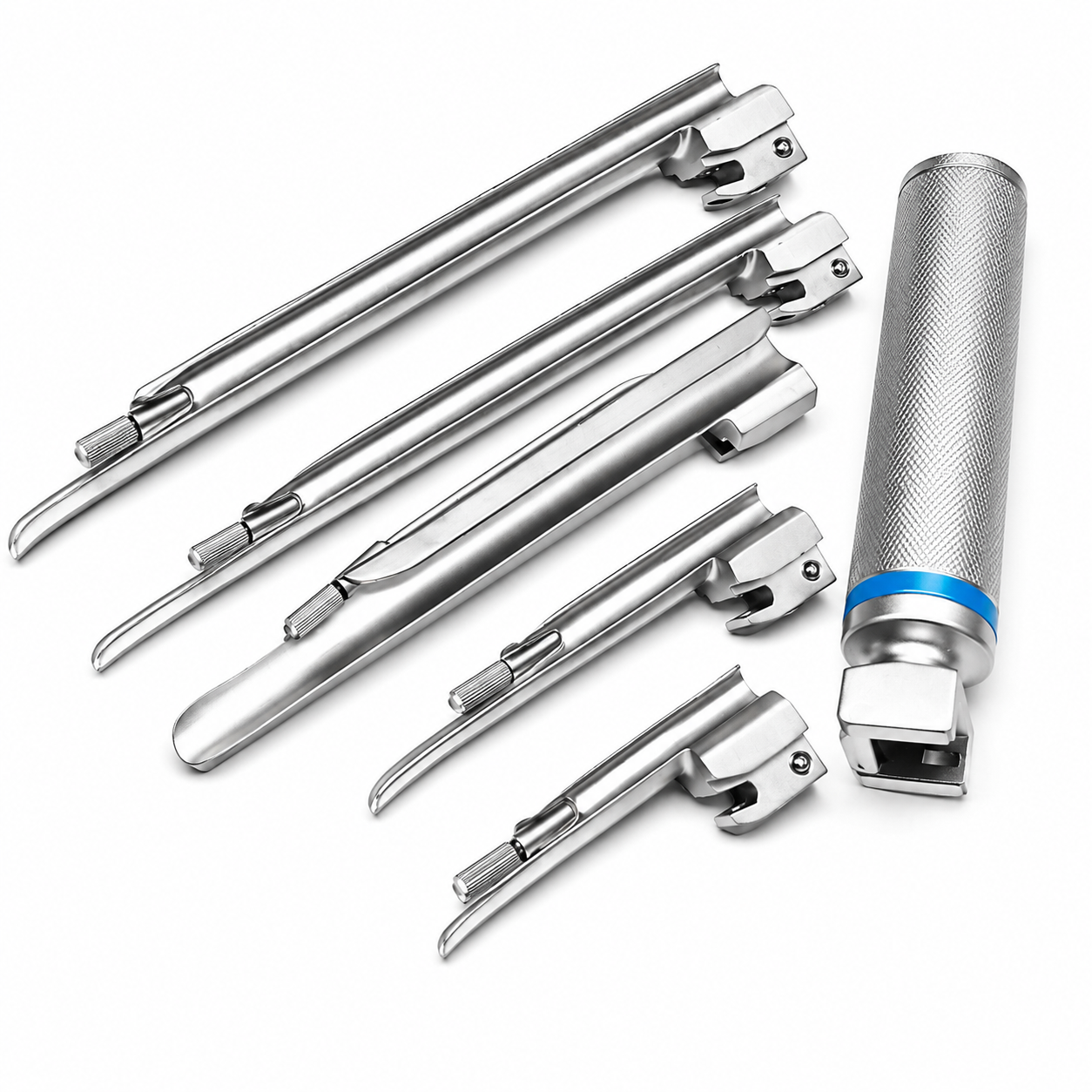 Laryngoscope Miller Set EMT Anesthesia Veterinary - Image 2