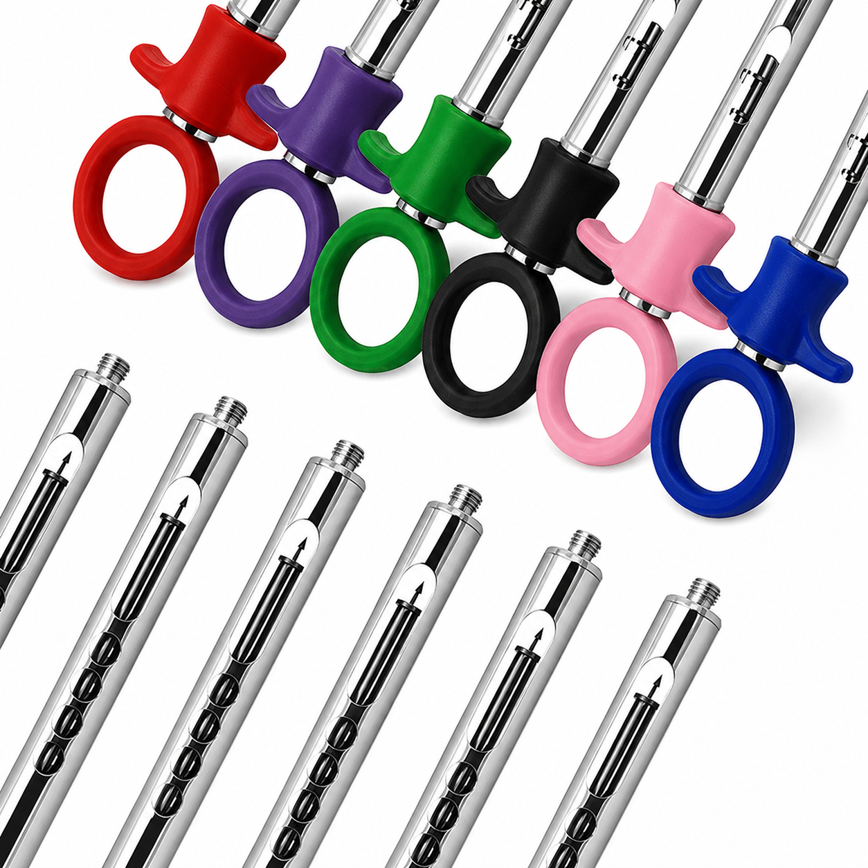 Aspirating Dental Anesthetic Syringe 1.8 mL with Plastic Handle
