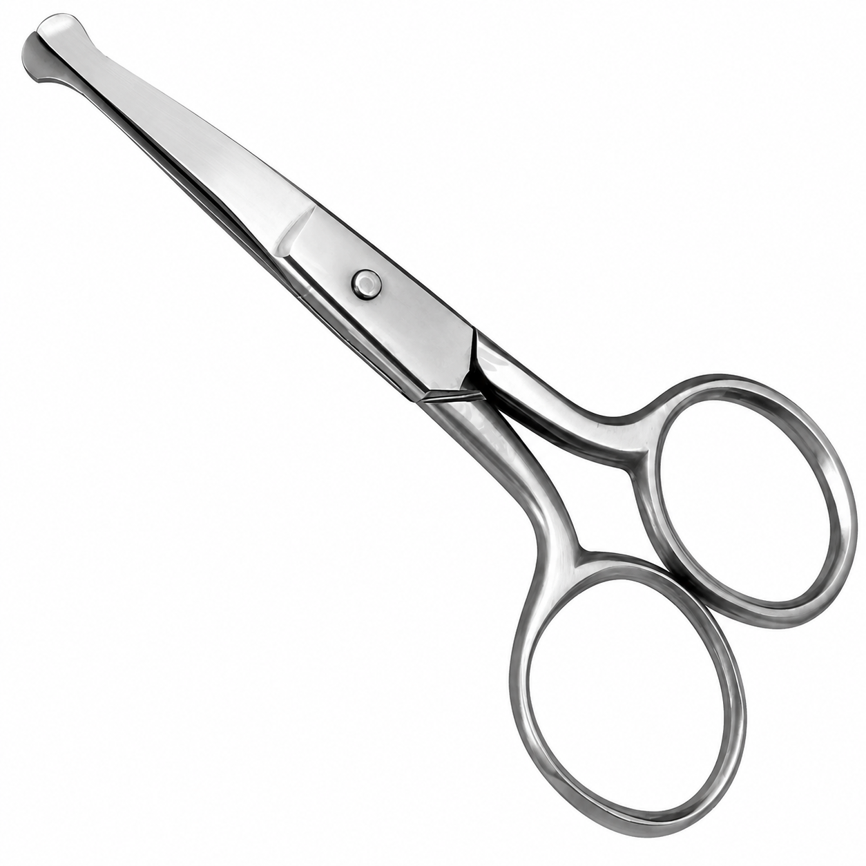 Baby Nail Safety Scissors 3.5 Inch Curved Round Tips