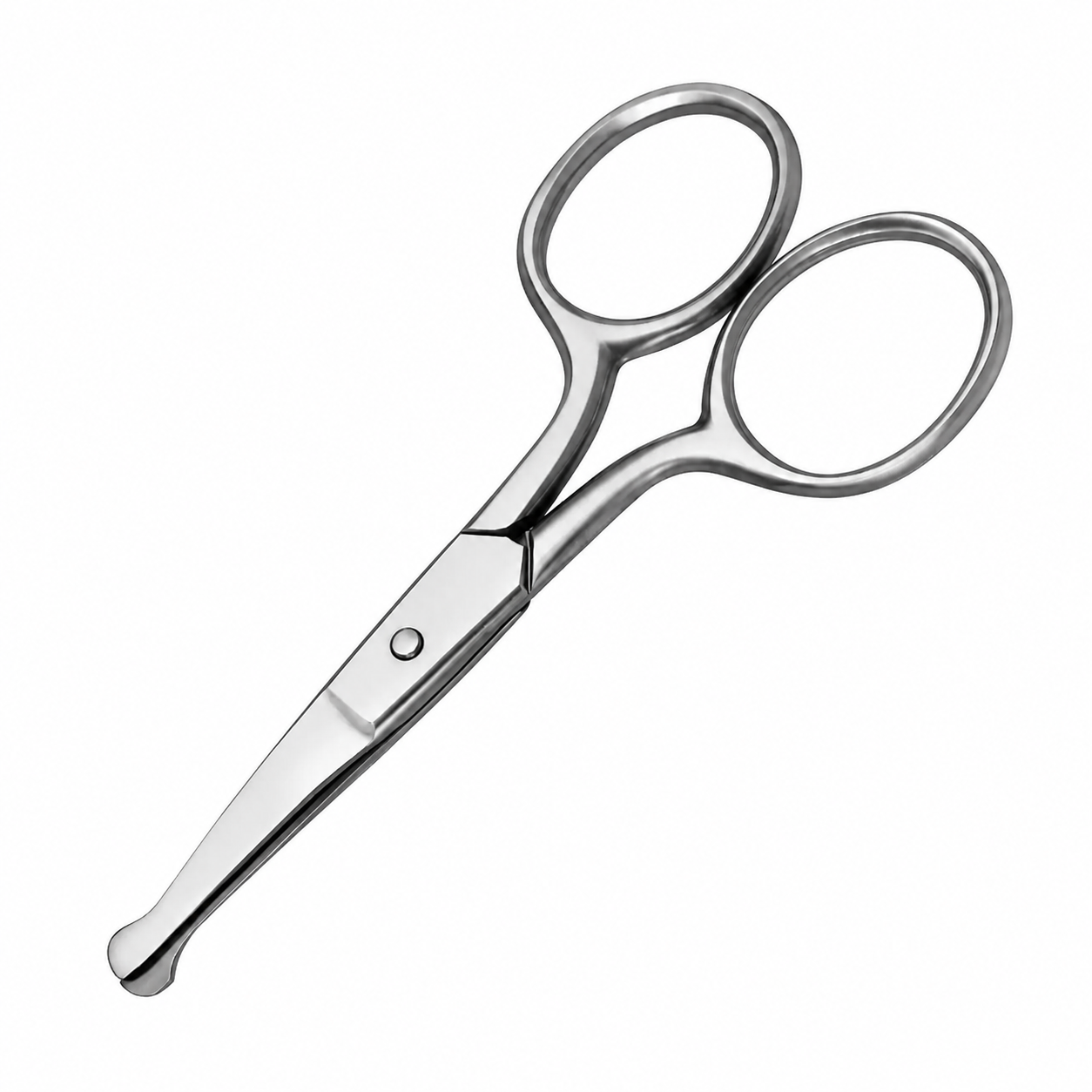 Baby Nail Safety Scissors 3.5 Inch Curved Round Tips