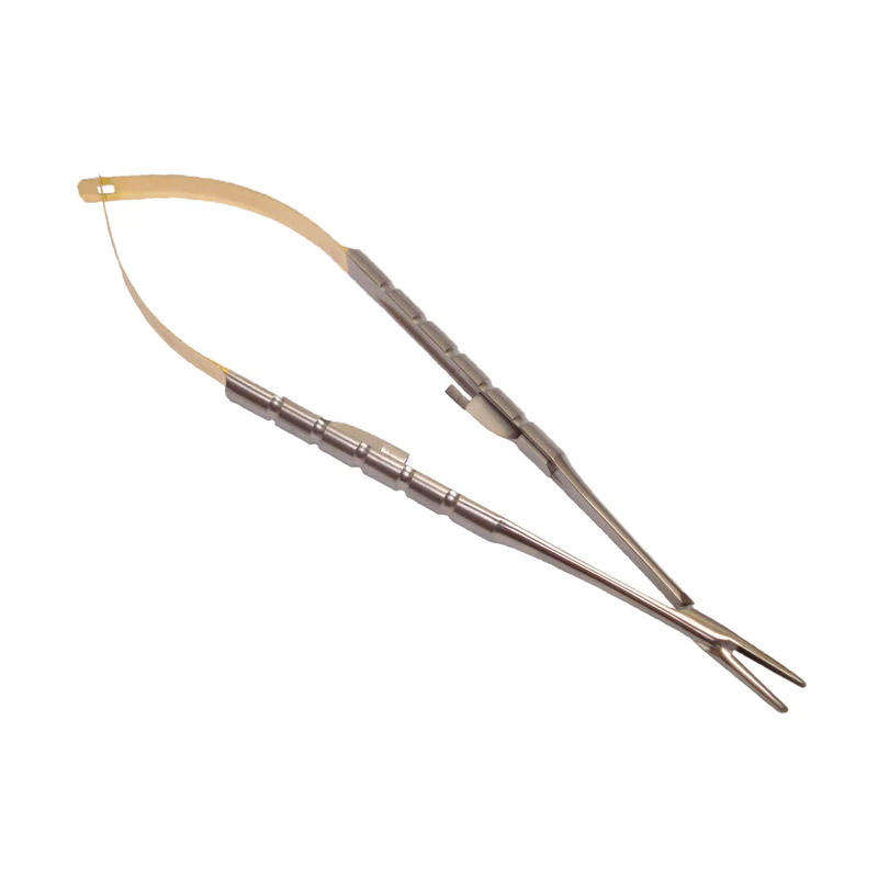 Castro Needle Holder Spring Lock Castroviejo surgical instrument