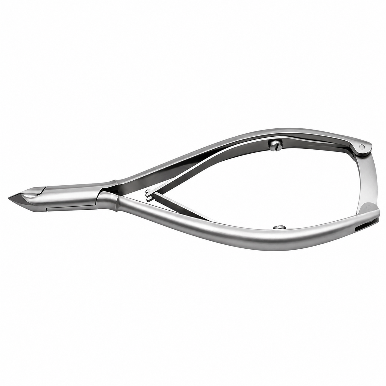 Cuticle Nipper 4.5 inch Double Spring with Back Safety Lock