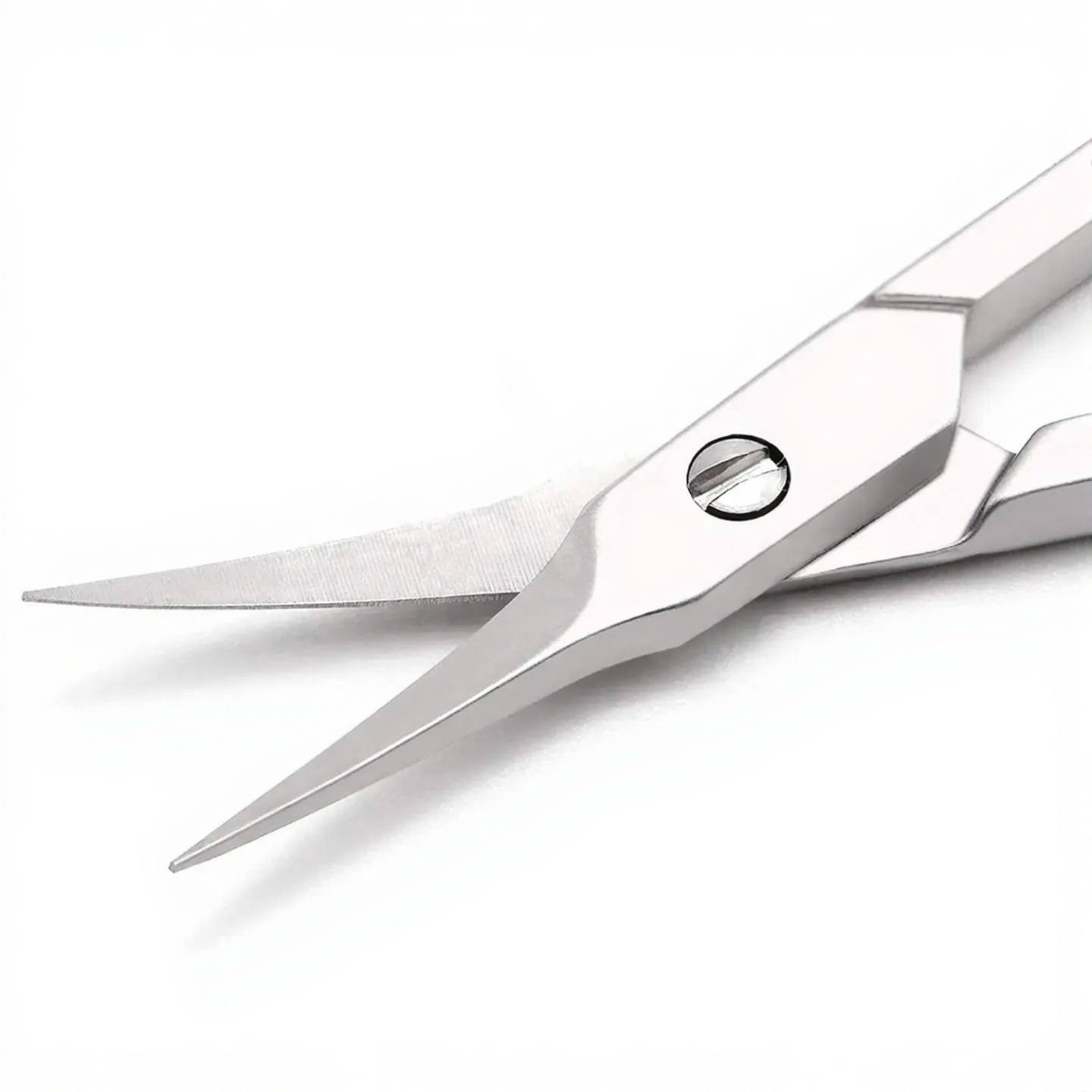 Cuticle scissors made from medical-grade stainless steel for precise nail and cuticle trimming