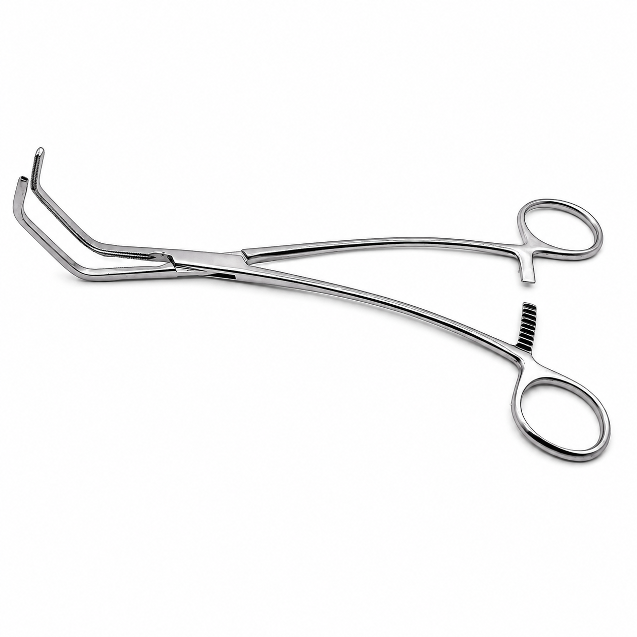 DeBakey Tissue Forceps 34 Straight 19.7cm wide made from medical-grade stainless steel