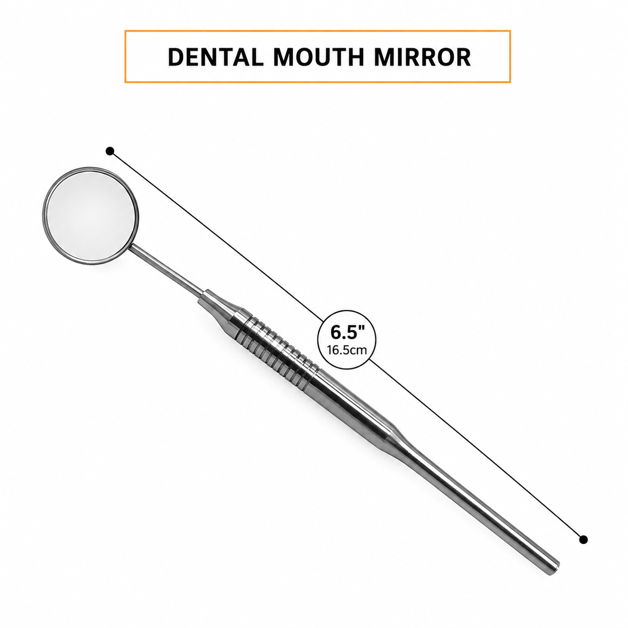 Dental Mouth Mirror stainless steel diagnostic instrument