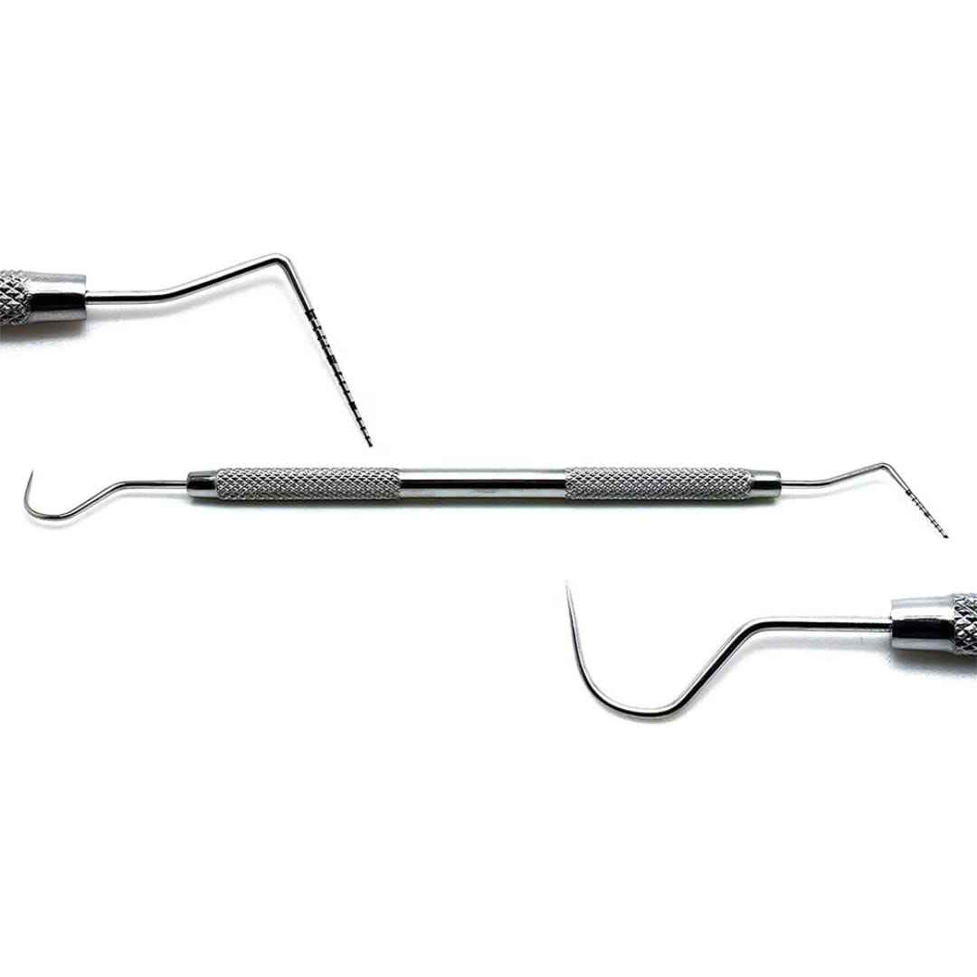 Dental Probe Explorer Double Ended stainless steel dental instrument