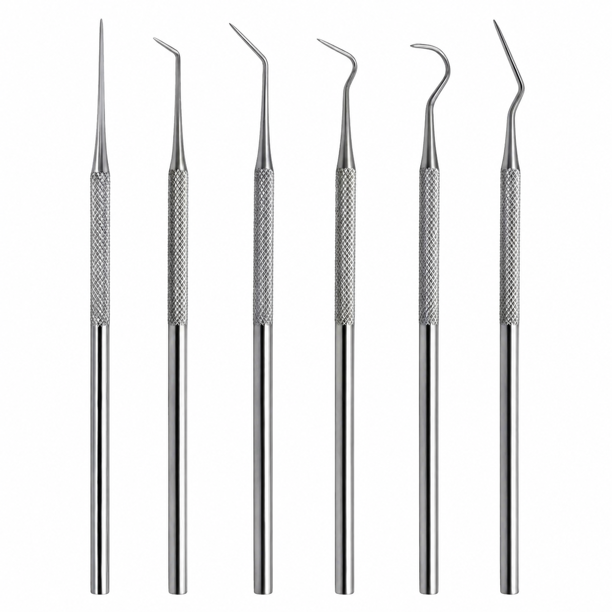 Dental Explorer Micro Diagnostic Probes Kit Single Ended