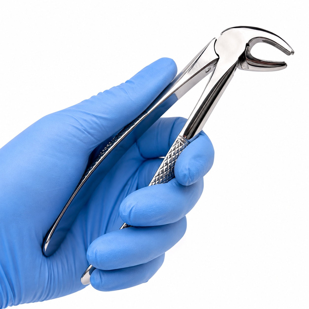 Dental extracting forceps stainless steel surgical instrument