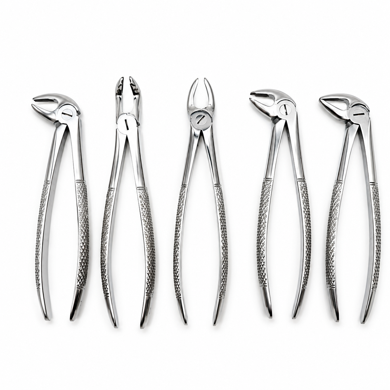 Dental tooth extracting forceps stainless steel