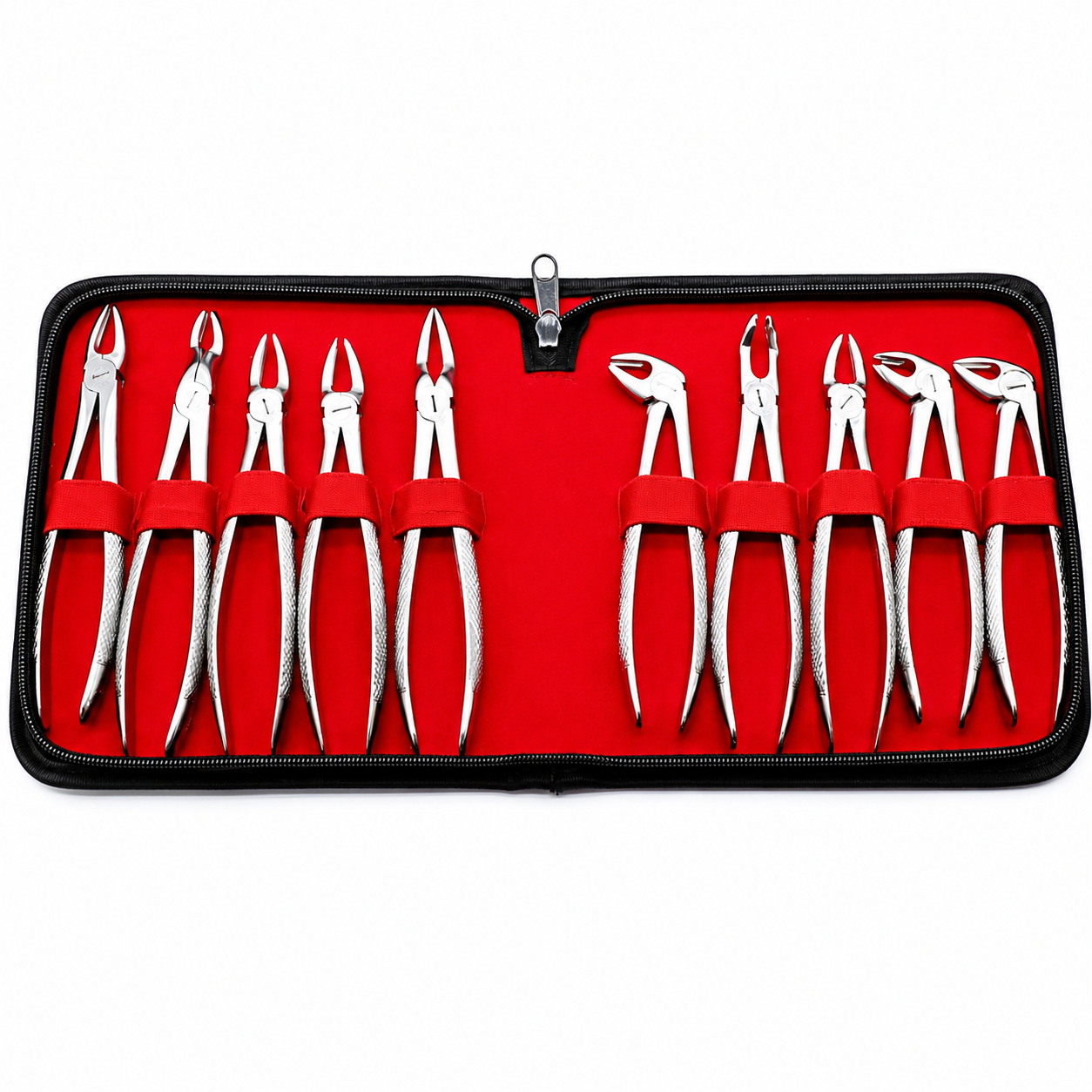 Dental tooth extracting forceps stainless steel