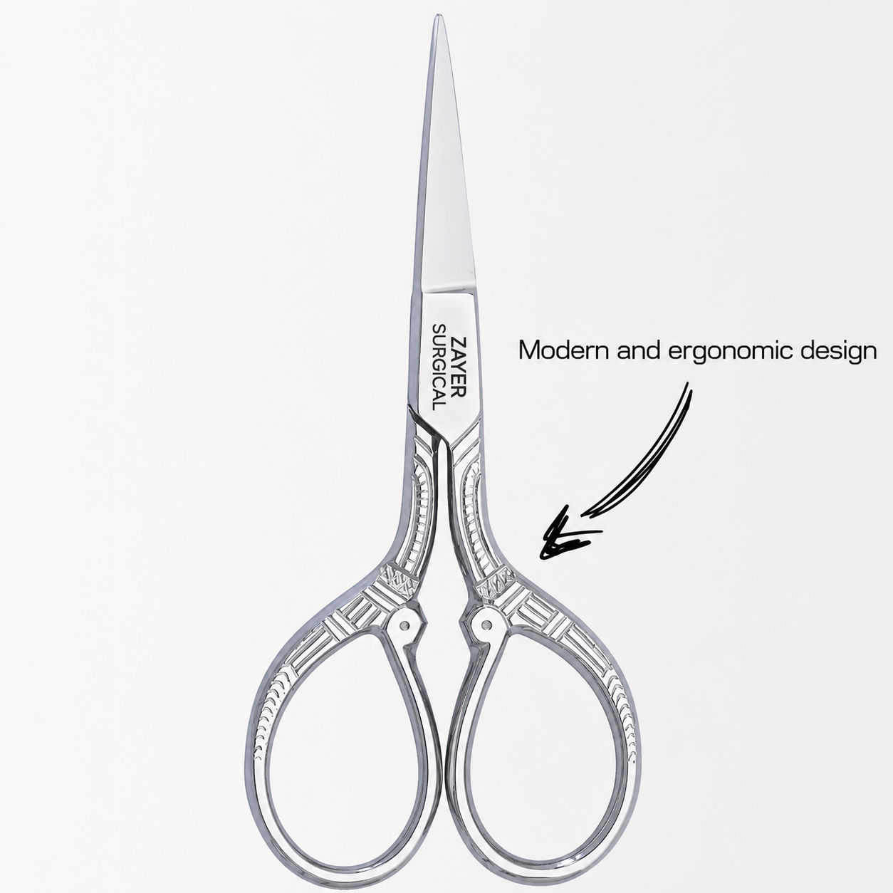 Stainless Steel Precision Eyebrow Scissor