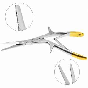 Gorney Turbinate Nasal Scissors made from medical-grade stainless steel for ENT and nasal surgery