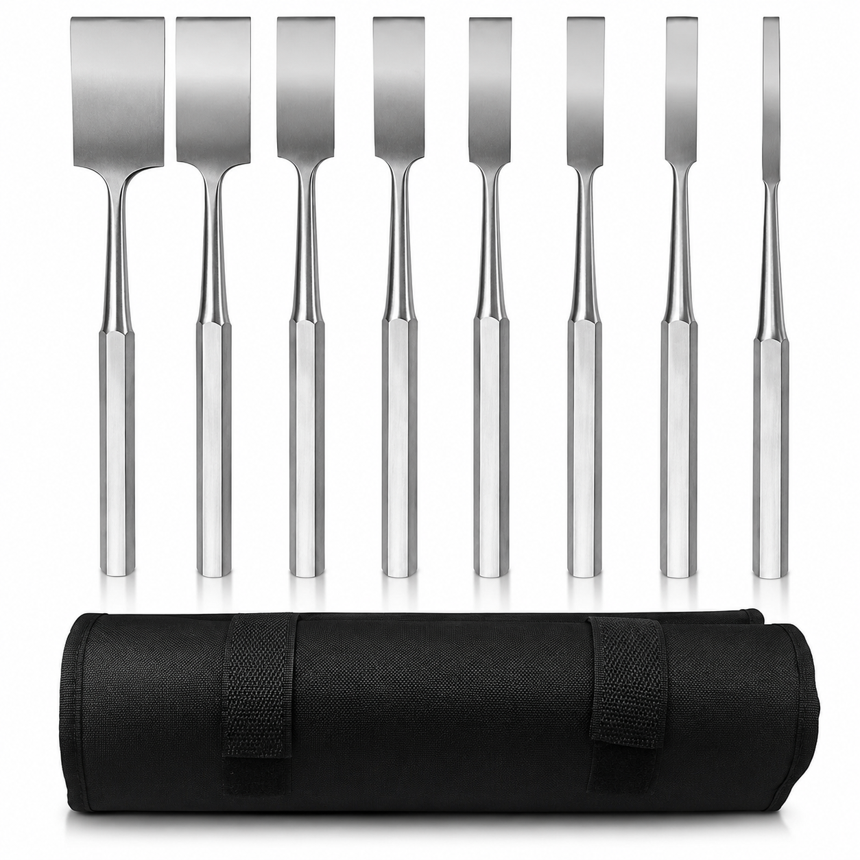 Hibbs Chisel Set 9 Inch 22.9 cm Surgical Bone Chisel with Carrying Pouch
