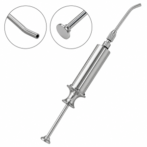 Dental Irrigation Syringe 8.5 inch surgical instrument