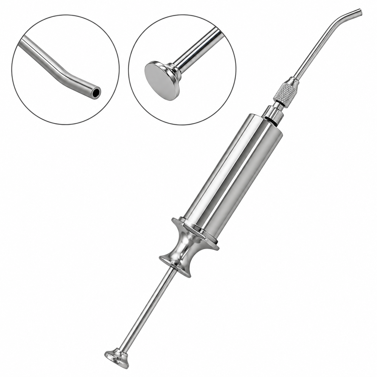 Dental Irrigation Syringe 8.5 inch surgical instrument