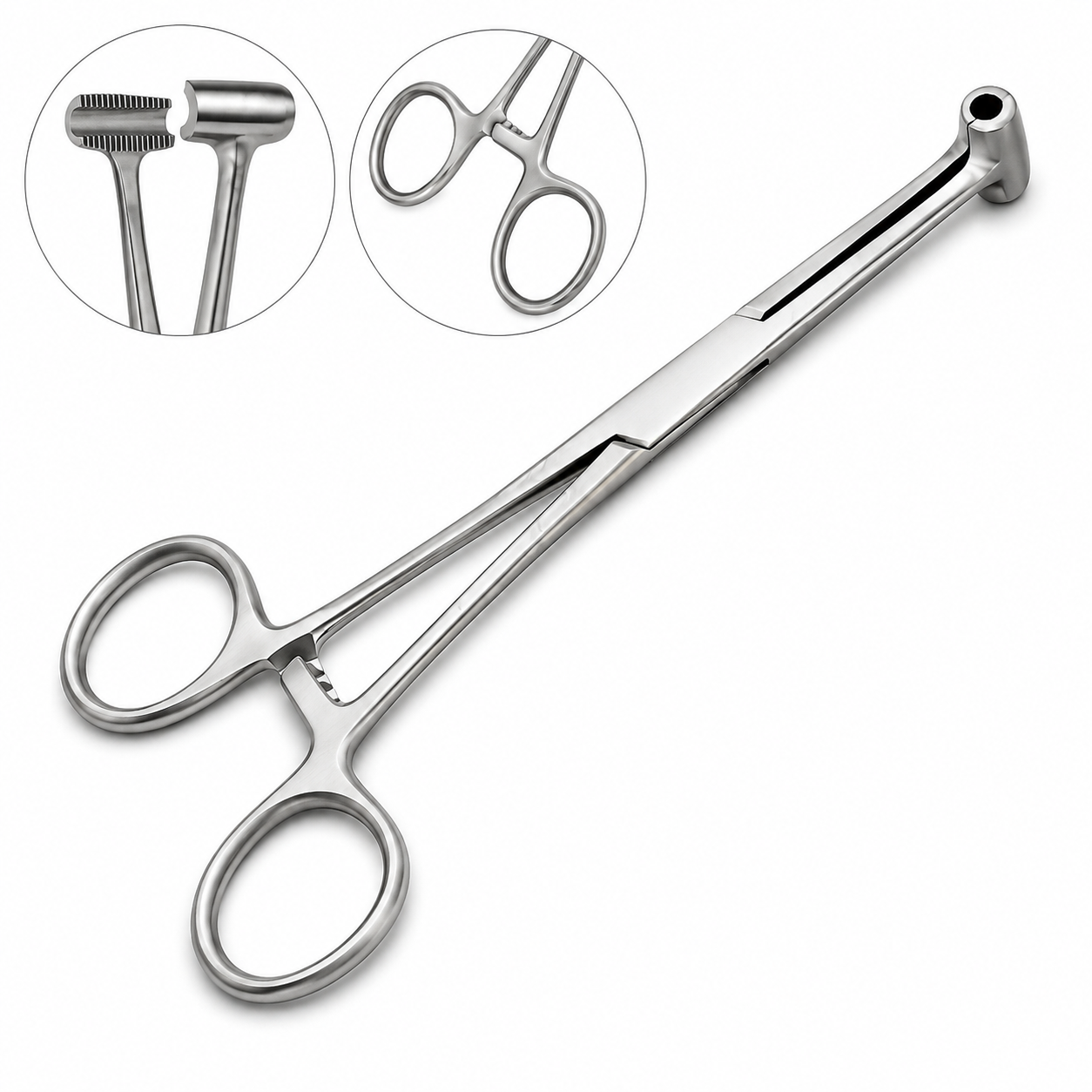 Pratt Smith Hemostatic Forceps 6 inch with T-shaped jaws and delicate serration stainless steel