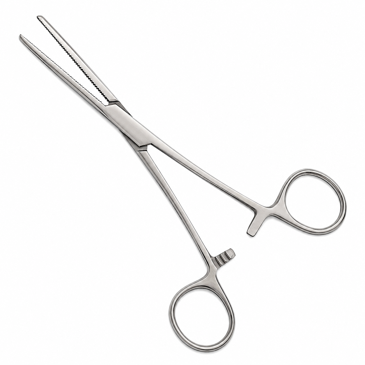Rochester Pean Forceps stainless steel surgical instrument for tissue grasping and hemostatic clamping.