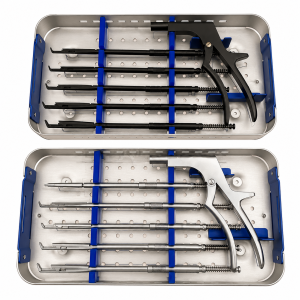 Manual Rotating Kerrison Rongeur Set for Laminectomy