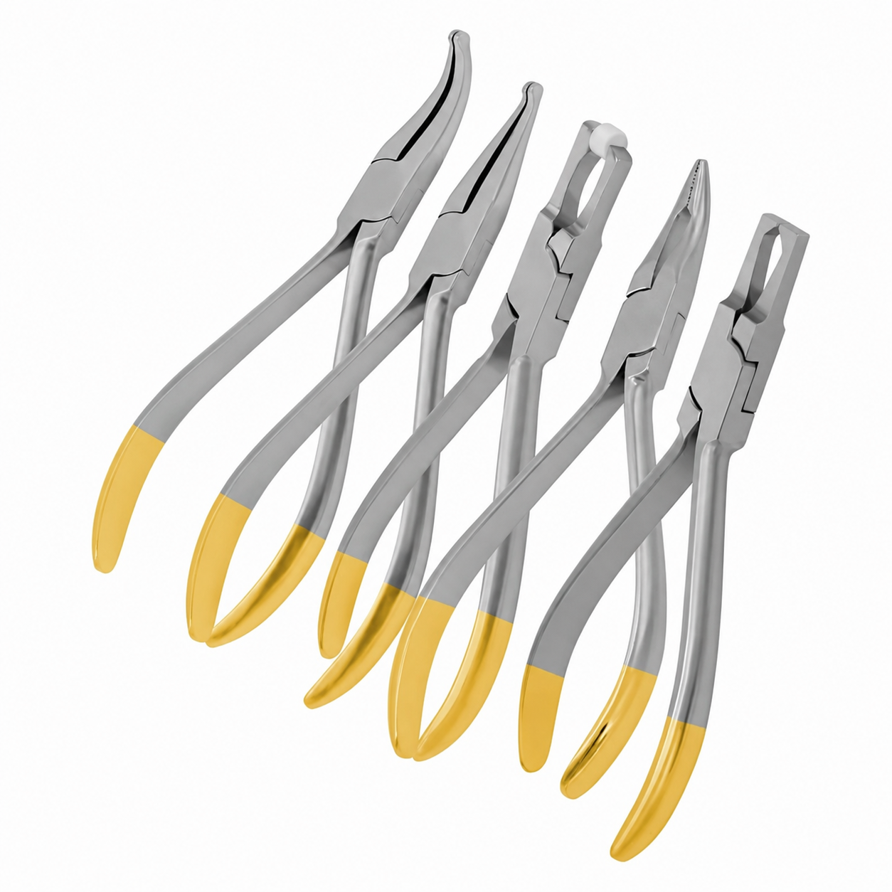 5 Pcs TC Orthodontic Pliers Set