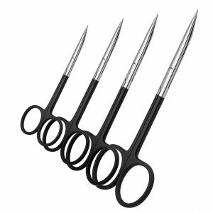 4 Supercut Stevens Tenotomy Scissors Set curved 3.5 inch 4.5 inch 5 inch 5.5 inch stainless steel microsurgical instruments