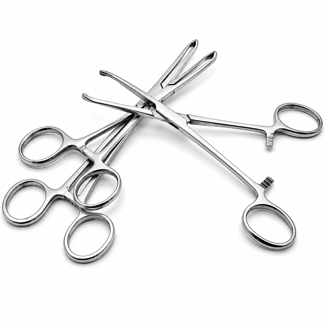 Tissue Forceps made from medical-grade stainless steel for surgical tissue handling