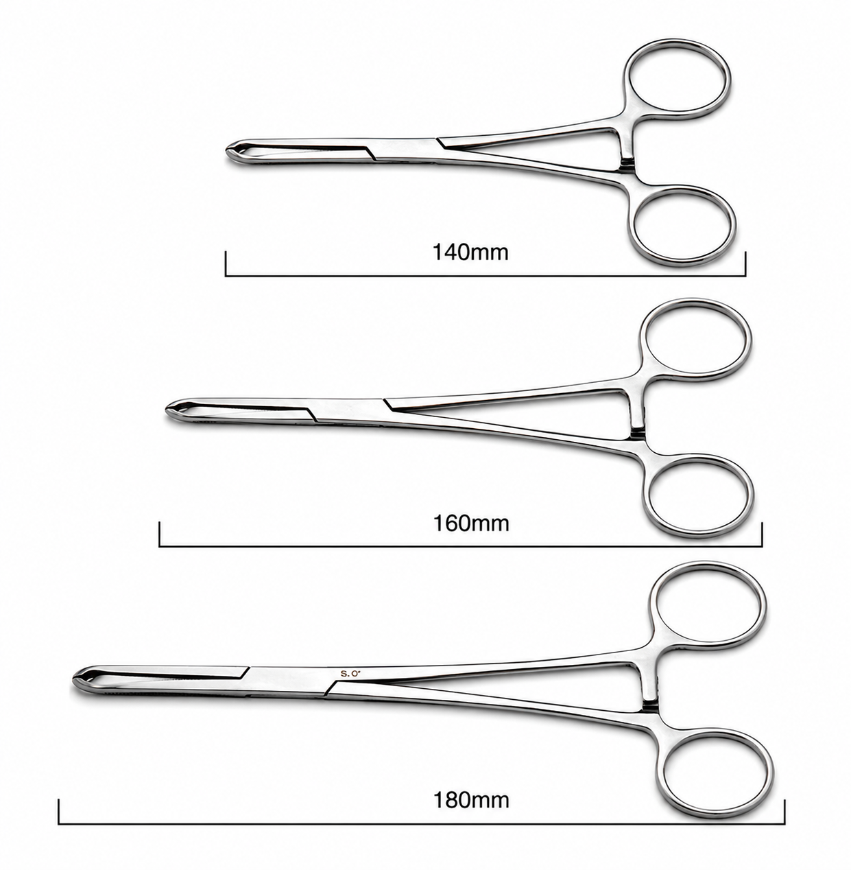 Tissue Forceps made from medical-grade stainless steel for surgical tissue handling