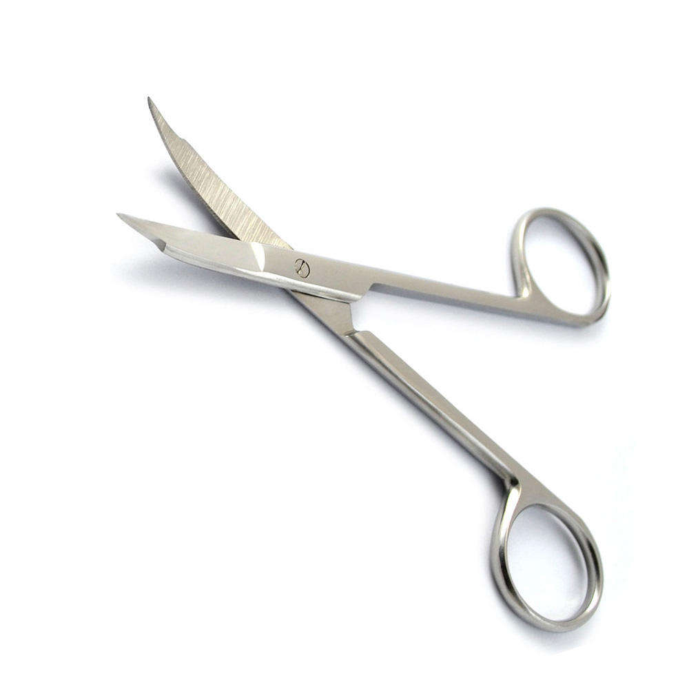 Tonsil scissors made from medical-grade stainless steel for ENT and tonsillectomy surgery