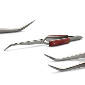 Tweezers for Dental Jewelry stainless steel precision placement instrument