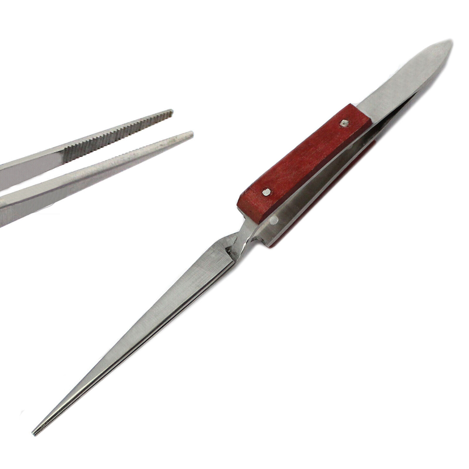 Tweezers for Dental Jewelry stainless steel precision placement instrument
