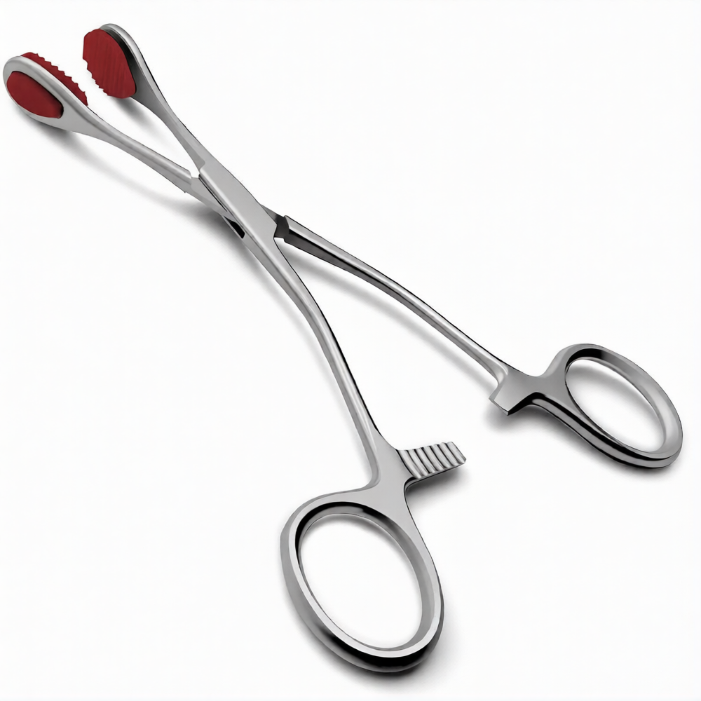 Young Tongue Seizing Forceps Set 6.5 inch stainless steel surgical oral instrument for ENT and oral surgery